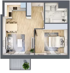 2 pokoje, mieszkanie 41,10 m², piętro 5, oferta nr C1/162, Classic Ursus, Warszawa, Ursus, Szamoty, ul. Dyrekcyjna