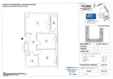 3 pokoje, mieszkanie 54,37 m², piętro 1, oferta nr C1/7, Classic Ursus, Warszawa, Ursus, Szamoty, ul. Dyrekcyjna