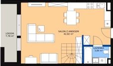 1 pokój, mieszkanie 71,12 m², piętro 3, oferta nr 45, Strumykowa, Warszawa, Białołęka, Nowodwory, ul. Strumykowa