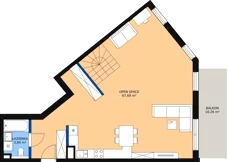 1 pokój, mieszkanie 109,01 m², piętro 3, oferta nr 49, Strumykowa, Warszawa, Białołęka, Nowodwory, ul. Strumykowa