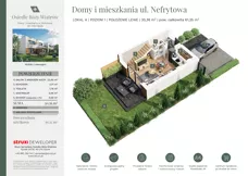 3 pokoje, mieszkanie 61,29 m², parter, oferta nr BNf2_01_AL, Osiedle Róży Wiatrów, Opole, Chmielowice, ul. Nefrytowa / Onyksowa / Śliczna