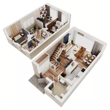 4 pokoje, mieszkanie 82,75 m², parter, oferta nr 54B, Domy na Witosa - etap 2A, Radzymin, ul. Wincentego Witosa