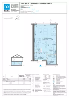 4 pokoje, mieszkanie 82,75 m², parter, oferta nr 54B, Domy na Witosa - etap 2A, Radzymin, ul. Wincentego Witosa