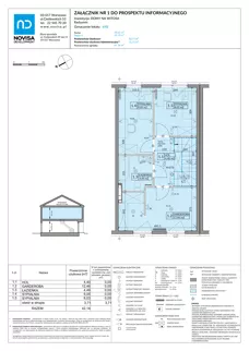 4 pokoje, mieszkanie 82,75 m², parter, oferta nr 69B, Domy na Witosa - etap 2B, Radzymin, ul. Wincentego Witosa