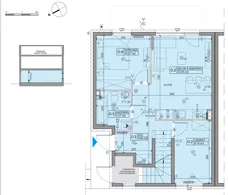 3 pokoje, mieszkanie 53,49 m², parter, oferta nr 61A, Domy na Witosa - etap 2B, Radzymin, ul. Wincentego Witosa