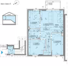 4 pokoje, mieszkanie 62,57 m², piętro 1, oferta nr 57B, Domy na Witosa - etap 2A, Radzymin, ul. Wincentego Witosa