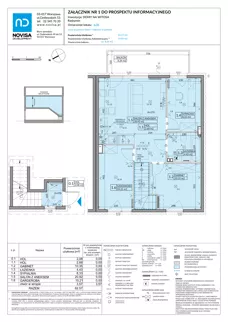 4 pokoje, mieszkanie 62,57 m², piętro 1, oferta nr 62B, Domy na Witosa - etap 2B, Radzymin, ul. Wincentego Witosa