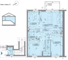 4 pokoje, mieszkanie 62,57 m², piętro 1, oferta nr 63B, Domy na Witosa - etap 2B, Radzymin, ul. Wincentego Witosa