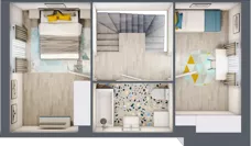 Dom 68,42 m², oferta nr 5A, Osiedle Słoneczne, Sulejówek, ul. Szklarniowa