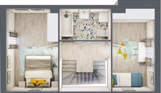 Dom 68,42 m², oferta nr 1B, Osiedle Słoneczne, Sulejówek, ul. Szklarniowa