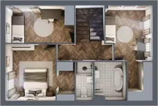 Dom 140,89 m², oferta nr 12A, Wille przy Lesie, Jazgarzewszczyzna, ul. Krzywa