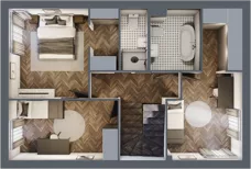 Dom 140,89 m², oferta nr 12B, Wille przy Lesie, Jazgarzewszczyzna, ul. Krzywa