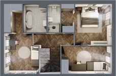 Dom 150,60 m², oferta nr 6A, Wille przy Lesie, Jazgarzewszczyzna, ul. Krzywa