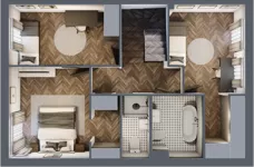 Dom 149,53 m², oferta nr 5A, Wille przy Lesie, Jazgarzewszczyzna, ul. Krzywa