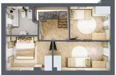 Dom 74,16 m², oferta nr 1, Boska Ksawerowska 2, Łódź, Górna, ul. Mały Skręt
