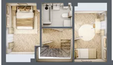 Dom 61,92 m², oferta nr 26, Boska Ksawerowska 2, Łódź, Górna, ul. Mały Skręt