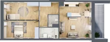 3 pokoje, mieszkanie 67,90 m², piętro 2, oferta nr 40, Przemysłowa 10, Lublin, Stare Miasto, Stare Miasto, ul. Przemysłowa 10