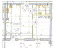 2 pokoje, apartament inwestycyjny 41,91 m², parter, oferta nr 13, Perła Mórz, Sianożęty, ul. Lotnicza 1