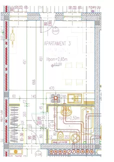 1 pokój, apartament inwestycyjny 30,66 m², parter, oferta nr 3, Perła Mórz, Sianożęty, ul. Lotnicza 1