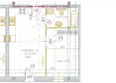 2 pokoje, apartament inwestycyjny 38,29 m², piętro 3, oferta nr 65, Perła Mórz, Sianożęty, ul. Lotnicza 1