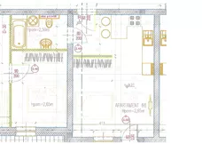 1 pokój, apartament inwestycyjny 30,34 m², piętro 3, oferta nr 66, Perła Mórz, Sianożęty, ul. Lotnicza 1
