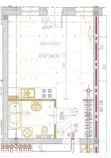 1 pokój, apartament inwestycyjny 30,66 m², parter, oferta nr 7, Perła Mórz, Sianożęty, ul. Lotnicza 1