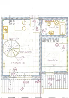1 pokój, apartament inwestycyjny 42,75 m², piętro 4, oferta nr 88, Perła Mórz, Sianożęty, ul. Lotnicza 1