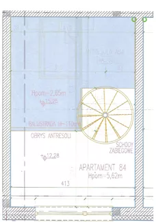 1 pokój, apartament inwestycyjny 42,75 m², piętro 4, oferta nr 84, Perła Mórz, Sianożęty, ul. Lotnicza 1