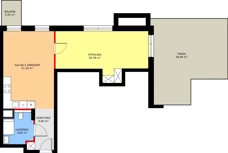 2 pokoje, apartament inwestycyjny 50,97 m², piętro 5, oferta nr MU.5.18, Marimonte, Warszawa, Bielany, Marymont-Kaskada, ul. Marymoncka 4