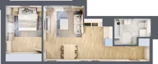 2 pokoje, lokal inwestycyjny 43,39 m², piętro 4, oferta nr M332, Museo, Gdańsk, Śródmieście, ul. Żabi Kruk 14
