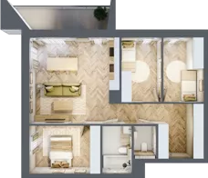 4 pokoje, mieszkanie 76,48 m², piętro 3, oferta nr E29, Nowa Częstochowa Małopolska, Częstochowa, Częstochówka-Parkitka, ul. Małopolska