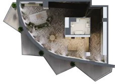 1 pokój, mieszkanie 103,65 m², piętro 8, oferta nr A96, Drago, Kraków, Bronowice, Górka Narodowa, ul. Stefana Banacha