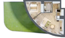 2 pokoje, mieszkanie 49,00 m², parter, oferta nr A7, Drago, Kraków, Bronowice, Górka Narodowa, ul. Stefana Banacha