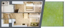 2 pokoje, mieszkanie 46,47 m², parter, oferta nr A5, Drago, Kraków, Bronowice, Górka Narodowa, ul. Stefana Banacha