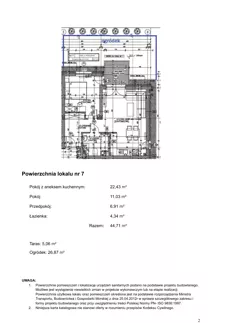2 pokoje, apartament inwestycyjny 44,40 m², piętro 1, oferta nr 17, Klimaty Bałtyku, Dziwnów, ul. Daglezji 93-94