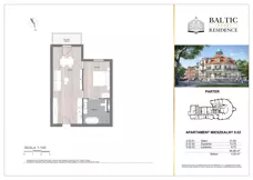 1 pokój, apartament 54,57 m², parter, oferta nr 0.02, Baltic Luxury Residence, Międzyzdroje, ul. Bohaterów Warszawy 14