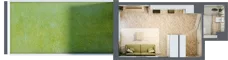 1 pokój, mieszkanie 26,19 m², piętro 3, oferta nr C18, Osiedle Kompas, Gdańsk, Orunia Górna-Gdańsk Południe, Maćkowy, ul. Czerska 35