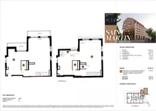 6 pokoi, mieszkanie 197,89 m², piętro 7, oferta nr A8.12, Saint Martin Residences II, Poznań, Stare Miasto, Stare Miasto, ul. Podgórna 7
