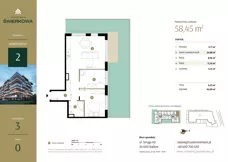 3 pokoje, mieszkanie 58,45 m², parter, oferta nr M.2, Rezydencja Świerkowa etap II, Radom, Idalin, ul. Świerkowa