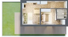 2 pokoje, mieszkanie 41,01 m², piętro 5, oferta nr 116, Rezydencja Świerkowa, Radom, Idalin, ul. Świerkowa 47