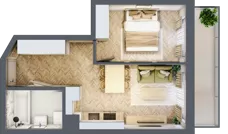 2 pokoje, mieszkanie 34,49 m², piętro 5, oferta nr M155, ULTRADOM, Radom, Gołębiów, ul. Gołębiowska