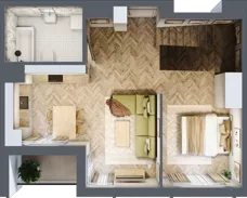 1 pokój, mieszkanie 80,38 m², piętro 4, oferta nr C, Dzielnica Trust etap II, Kielce, Na Stoku, ul. Gen. Władysława Sikorskiego