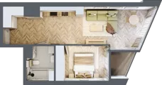 2 pokoje, mieszkanie 46,35 m², piętro 8, oferta nr M.40, O27 Apartamenty Opolska, Katowice, Śródmieście, ul. Opolska 27