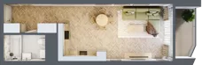 1 pokój, mieszkanie 36,37 m², piętro 10, oferta nr M.75, O27 Apartamenty Opolska, Katowice, Śródmieście, ul. Opolska 27