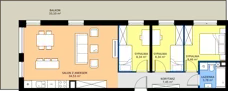 4 pokoje, mieszkanie 71,90 m², piętro 2, oferta nr M38, Massalskiego Trust, Kielce, Ślichowice, ul. Massalskiego