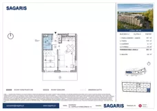 2 pokoje, apartament 38,11 m², parter, oferta nr A4, ESSENSE Baltic Resort, Dziwnów, ul. Kaprala Koniecznego 14