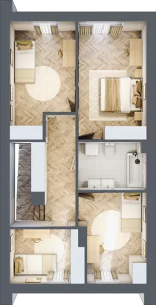 Dom 124,23 m², oferta nr 47, Osada Nadolicka, Nadolice Małe, ul. Wrocławska