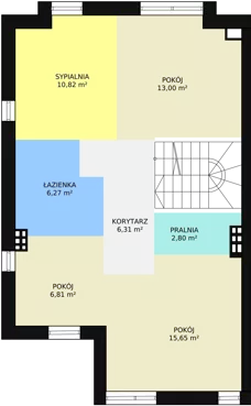 Dom 125,00 m², oferta nr 9A, Wzgórze Witosa, Tarnowskie Góry, Repty Śląskie, ul. Witosa 78