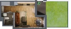 1 pokój, mieszkanie 27,68 m², piętro 2, oferta nr 20, Osiedle na Górnej etap V, Kielce, Nowy Folwark, ul. Zbożowa