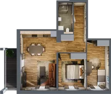 3 pokoje, mieszkanie 59,26 m², piętro 5, oferta nr 110, Osiedle na Górnej etap V, Kielce, Nowy Folwark, ul. Zbożowa